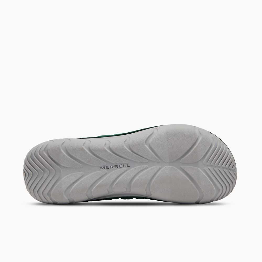 Tenis Sin Agujetas Merrell Hut Moc Hombre Verdes | México-6348029