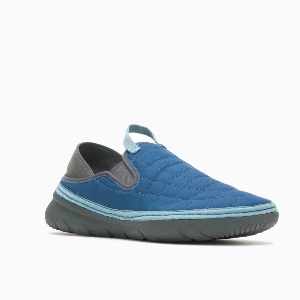 Tenis Sin Agujetas Merrell Hut Moc Mujer Azul Marino | México-2307849