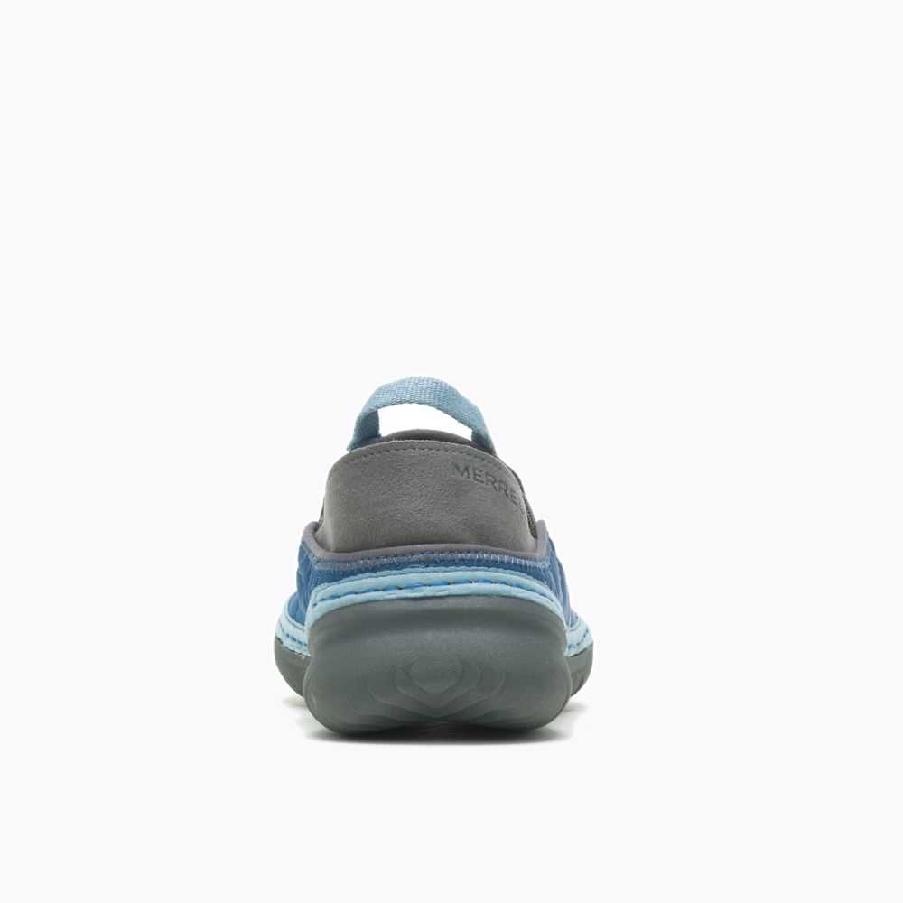 Tenis Sin Agujetas Merrell Hut Moc Mujer Azul Marino | México-2307849