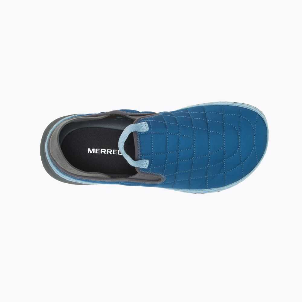 Tenis Sin Agujetas Merrell Hut Moc Mujer Azul Marino | México-2307849