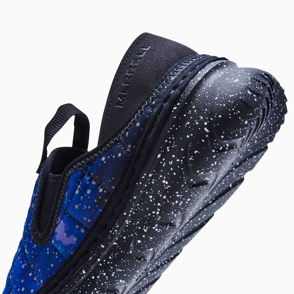 Tenis Sin Agujetas Merrell Hut Moc Night Sky Mujer Azules Oscuro Negros | México-9628034