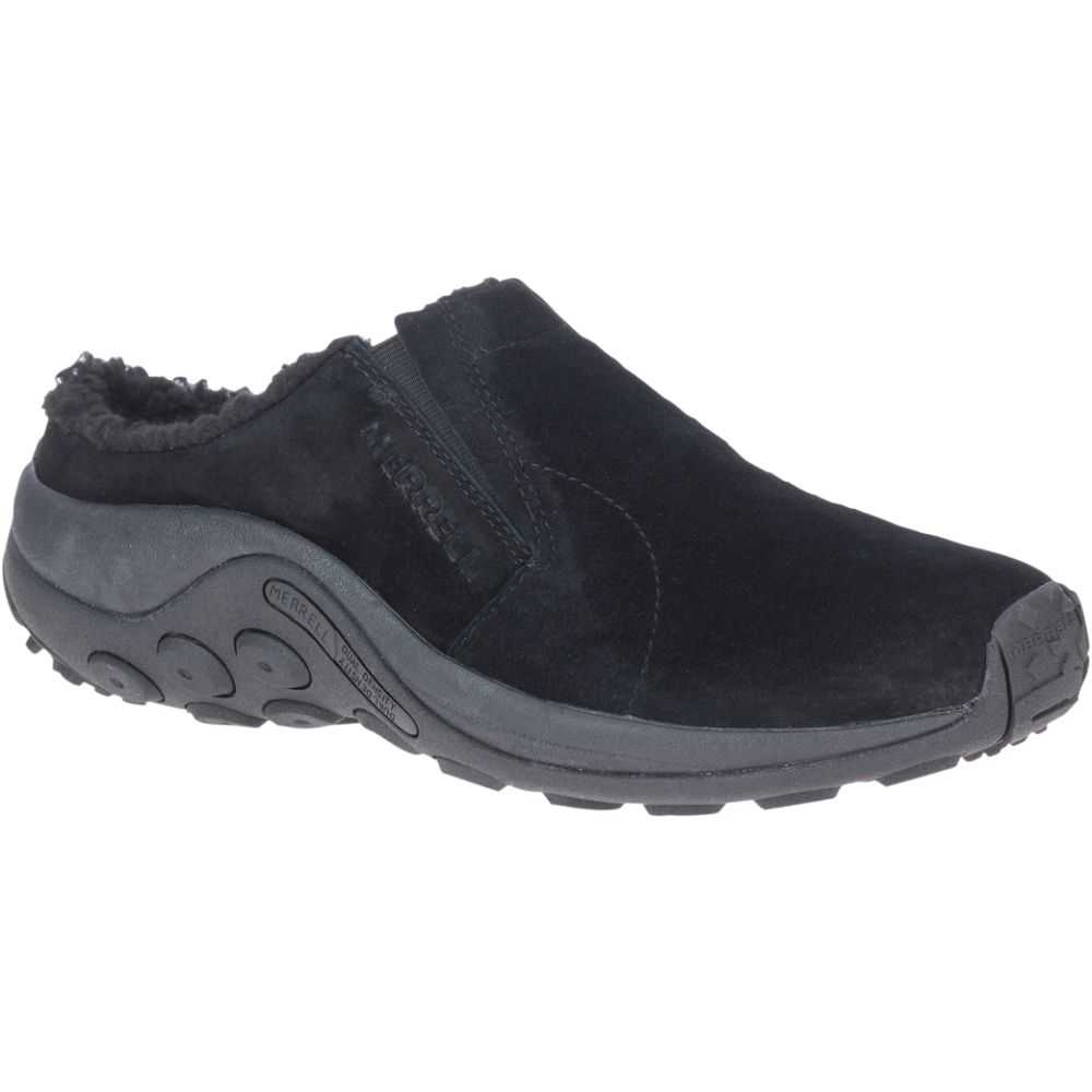 Tenis Sin Agujetas Merrell Jungle Chanclas Hombre Negros | México-2470983