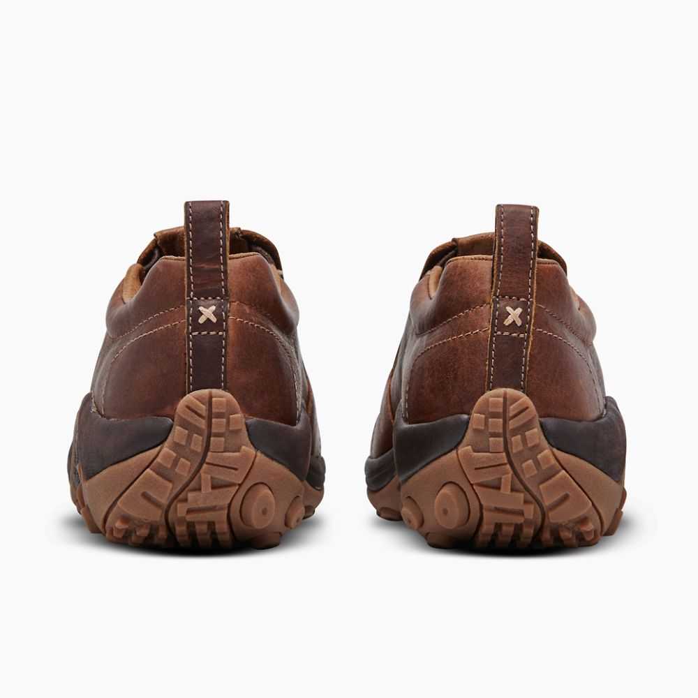 Tenis Sin Agujetas Merrell Jungle Moc Hombre Marrom Oscuro | México-2626039