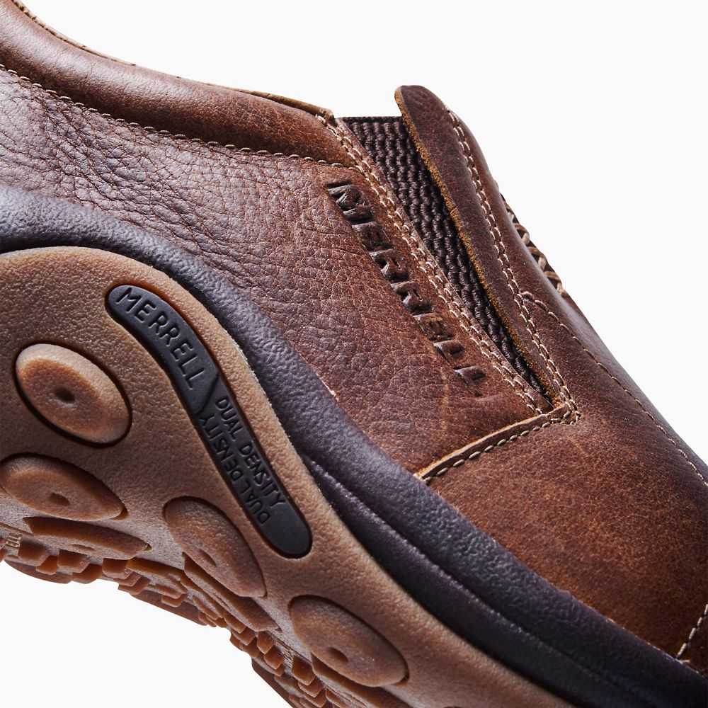 Tenis Sin Agujetas Merrell Jungle Moc Hombre Marrom Oscuro | México-2626039