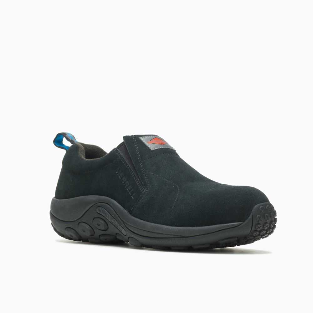 Tenis Sin Agujetas Merrell Jungle Moc Hombre Negros | México-4082369