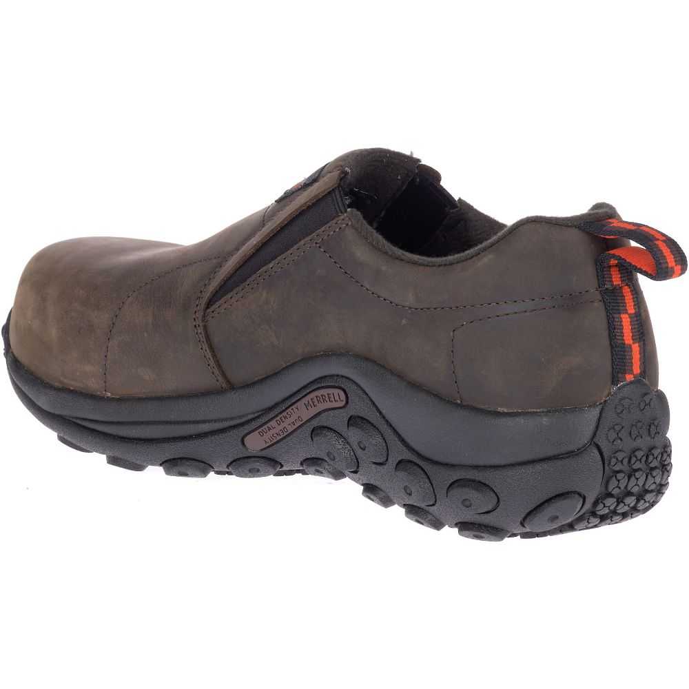 Tenis Sin Agujetas Merrell Jungle Moc Hombre Marrom Oscuro | México-6292068