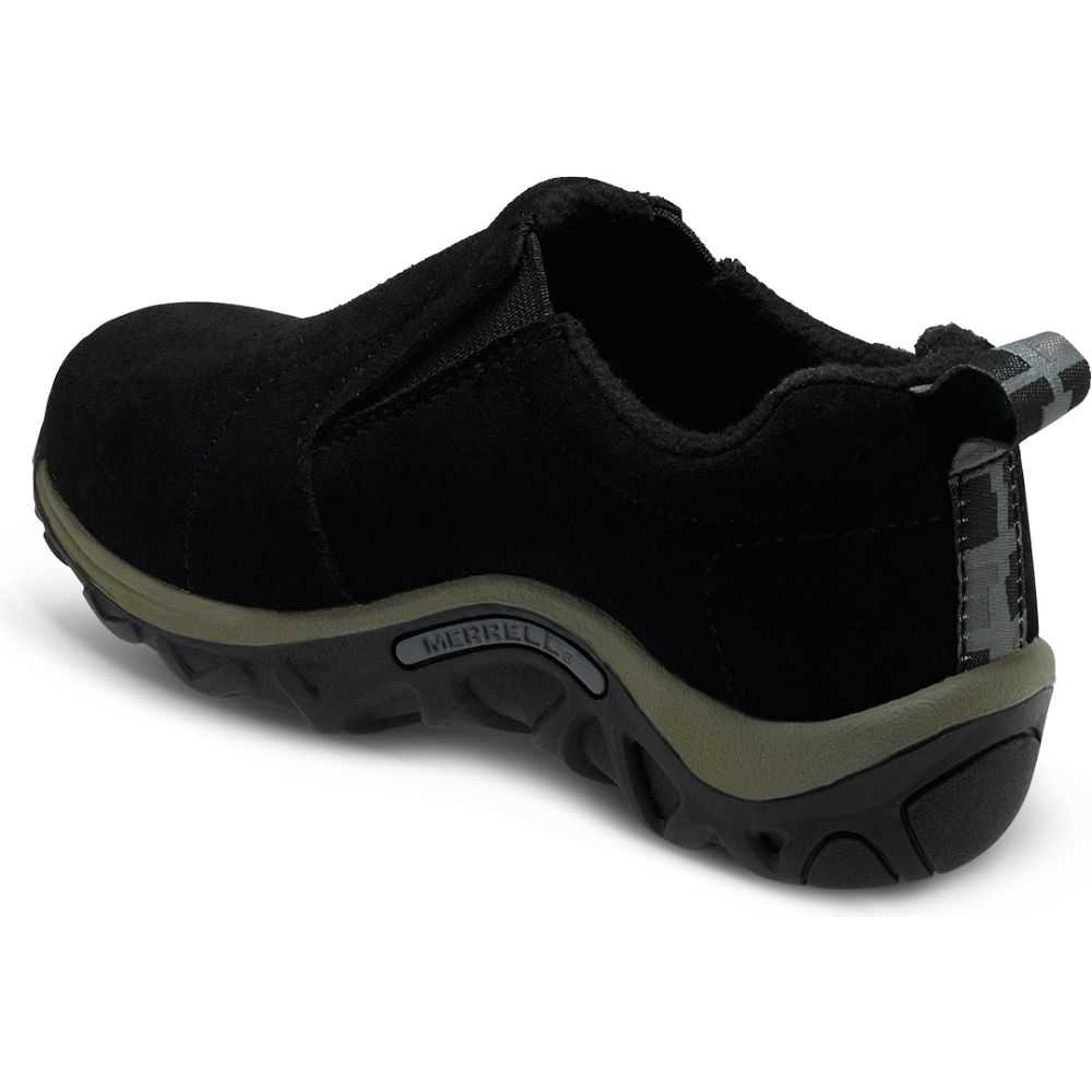 Tenis Sin Agujetas Merrell Jungle Moc Niña Negros | México-2367094