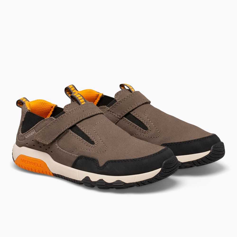 Tenis Sin Agujetas Merrell Jungle Moc Niño Grises | México-9284207