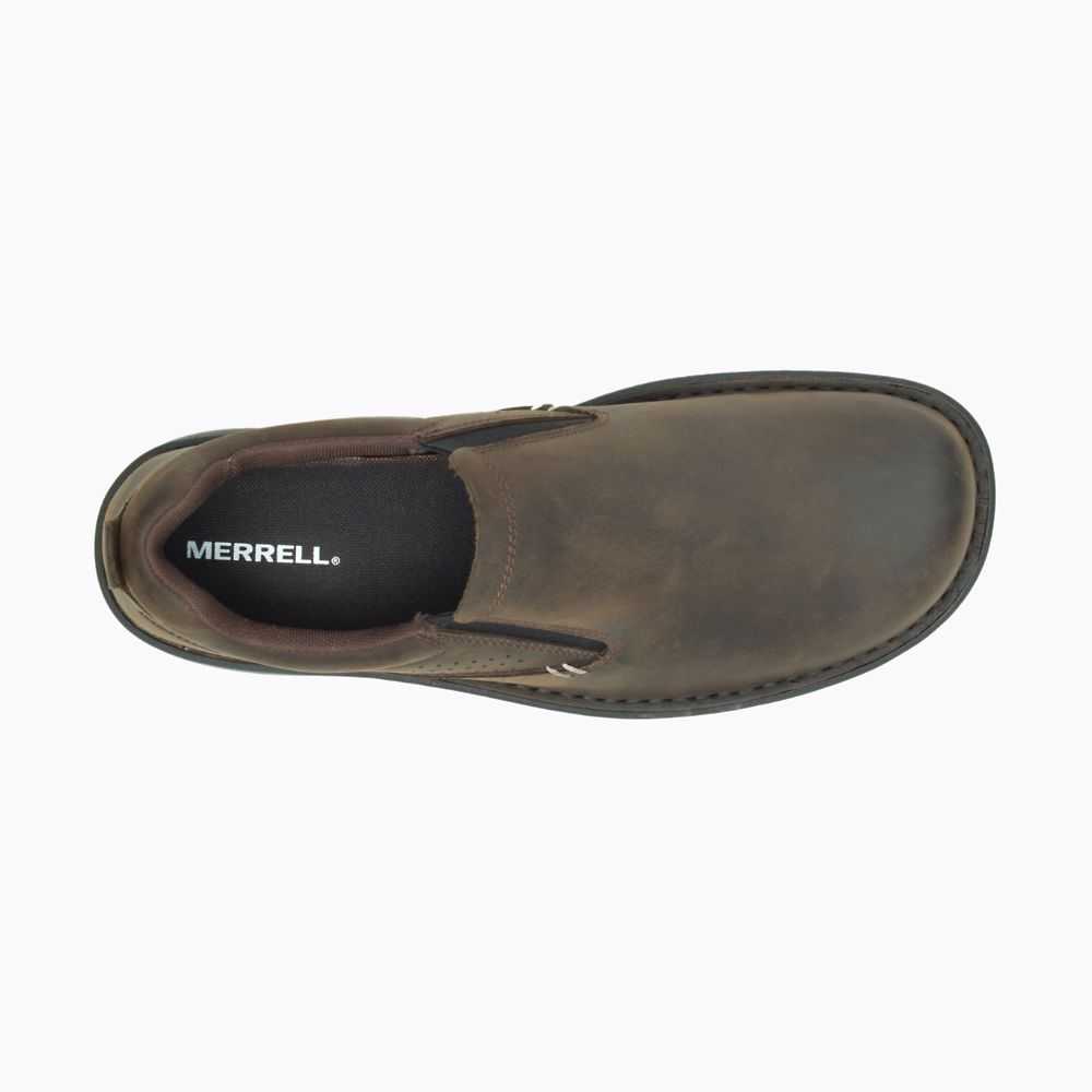 Tenis Sin Agujetas Merrell World Legend 2 Moc Hombre Marrom Oscuro | México-8674023