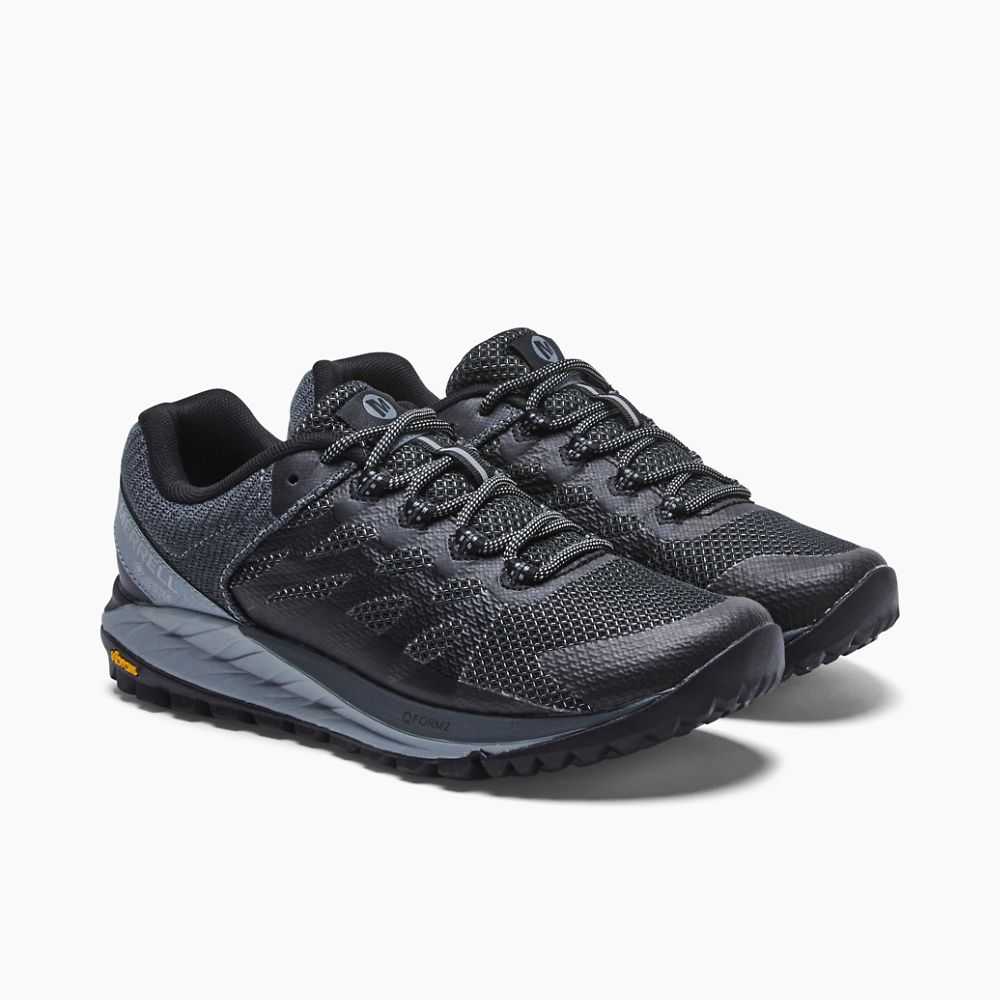 Tenis Trail Running Merrell Antora 2 GORE-TEX® Anchos Mujer Negros | México-2967063