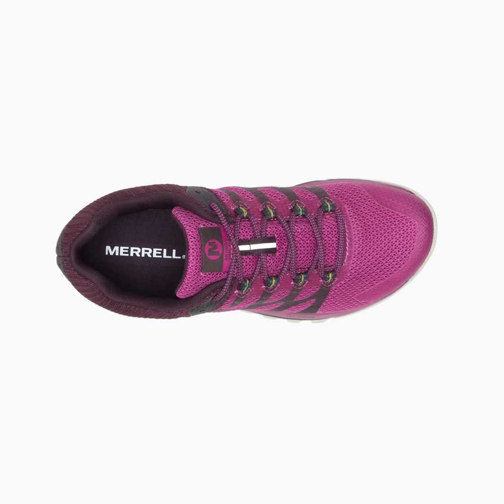 Tenis Trail Running Merrell Antora 2 GORE-TEX® Mujer Fucsia | México-7602329