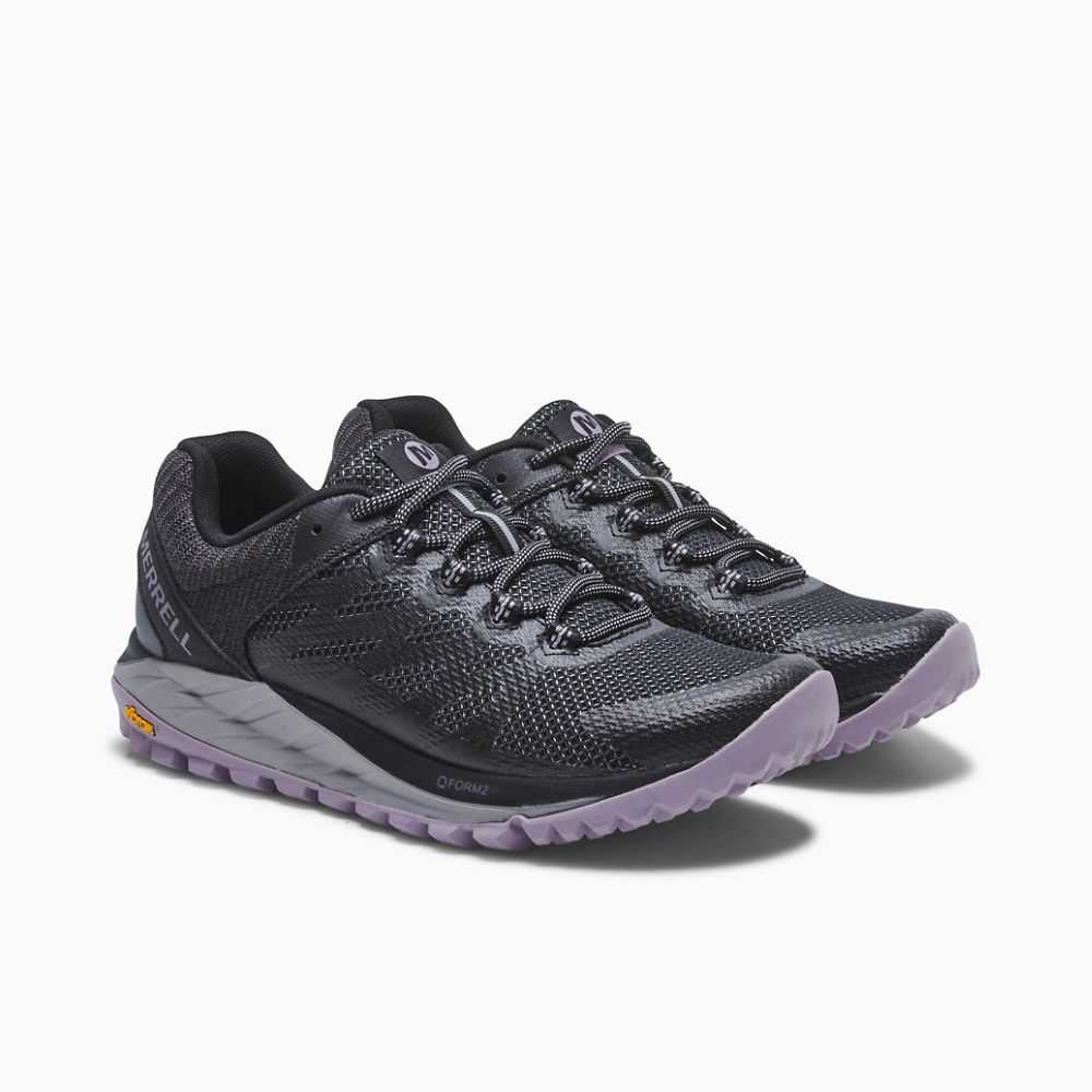 Tenis Trail Running Merrell Antora 2 Mujer Negros Grises Oscuro | México-2740386