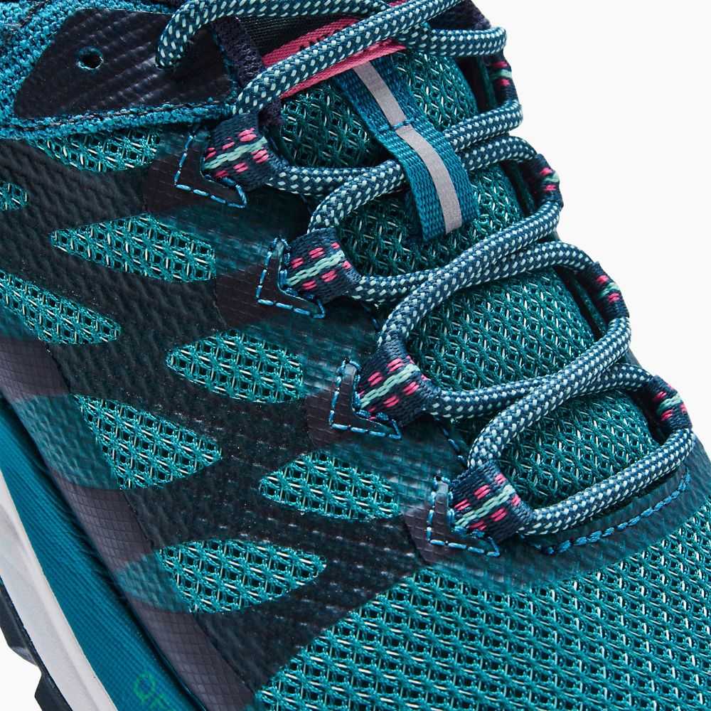 Tenis Trail Running Merrell Antora 2 Mujer Azul Rey | México-2876290