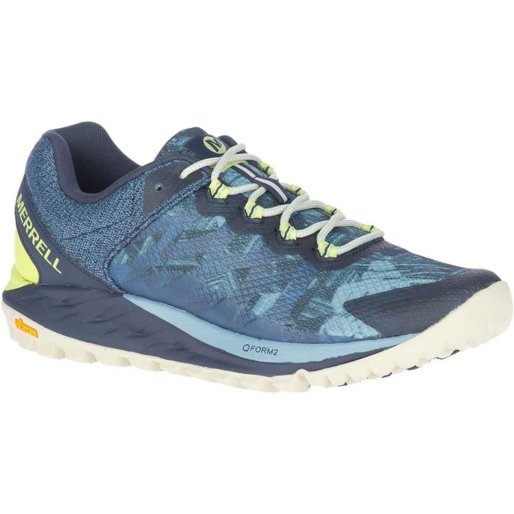 Tenis Trail Running Merrell Antora 2 Mujer Azules Claro | México-6039867