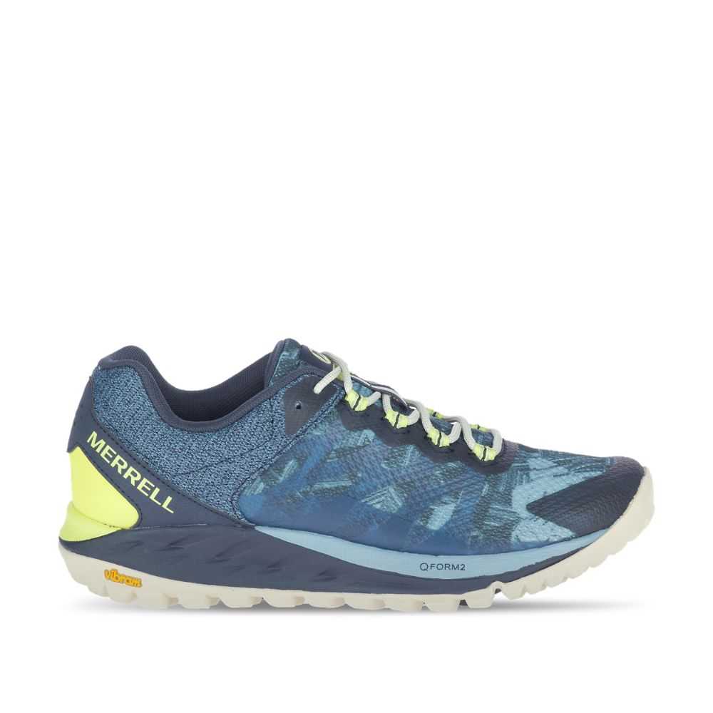 Tenis Trail Running Merrell Antora 2 Mujer Azules Claro | México-6039867