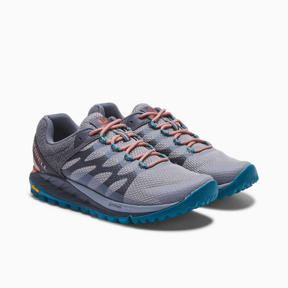 Tenis Trail Running Merrell Antora 2 Mujer Beige | México-7423686