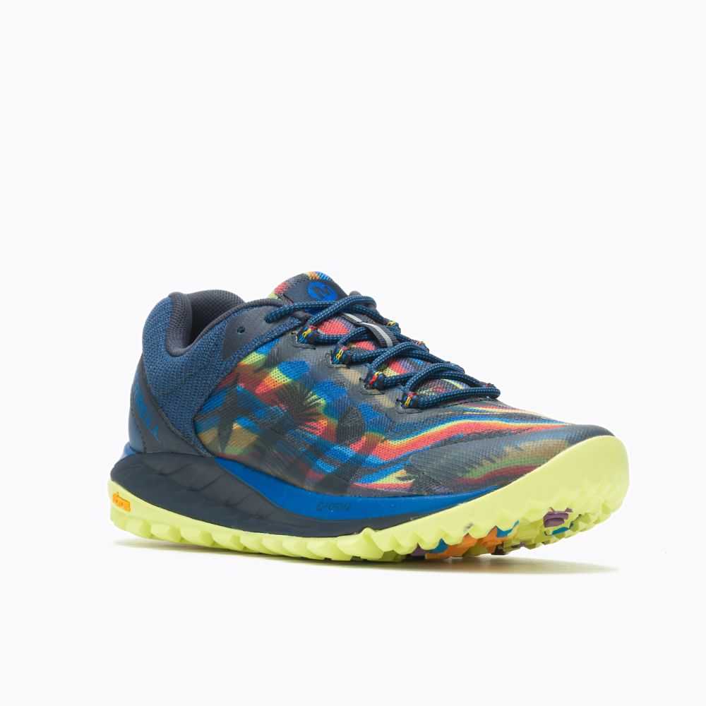 Tenis Trail Running Merrell Antora 2 Rainbow Mountain Anchos Mujer Multicolor | México-9226734