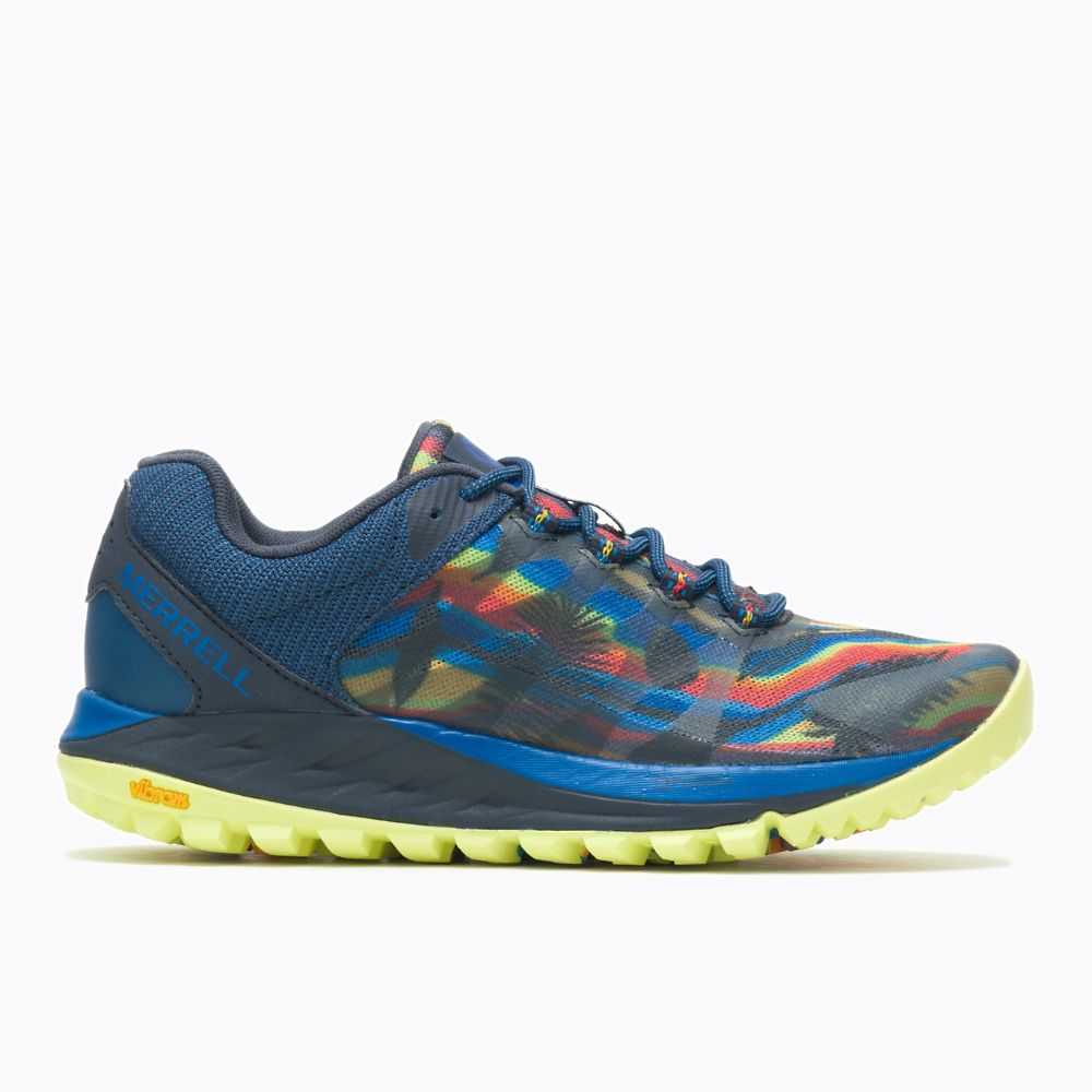 Tenis Trail Running Merrell Antora 2 Rainbow Mountain Anchos Mujer Multicolor | México-9226734