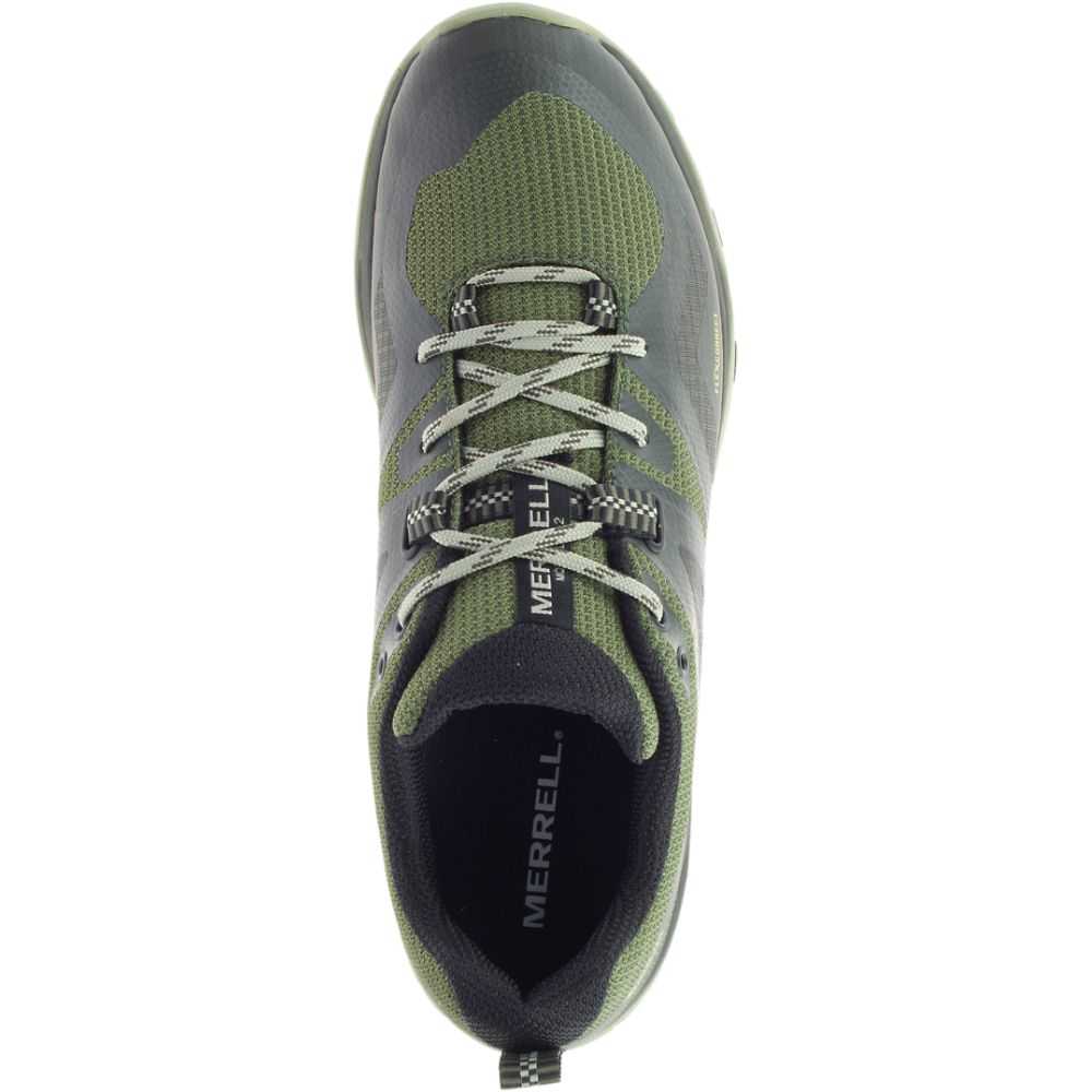 Tenis Trail Running Merrell MQM Flex 2 GORE-TEX® Hombre Verdes Oscuro | México-4928026