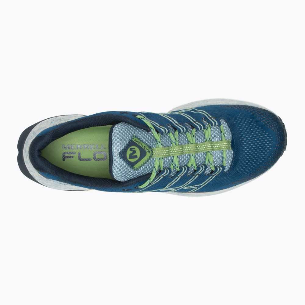 Tenis Trail Running Merrell Moab Flight Hombre Azul Marino | México-6689347