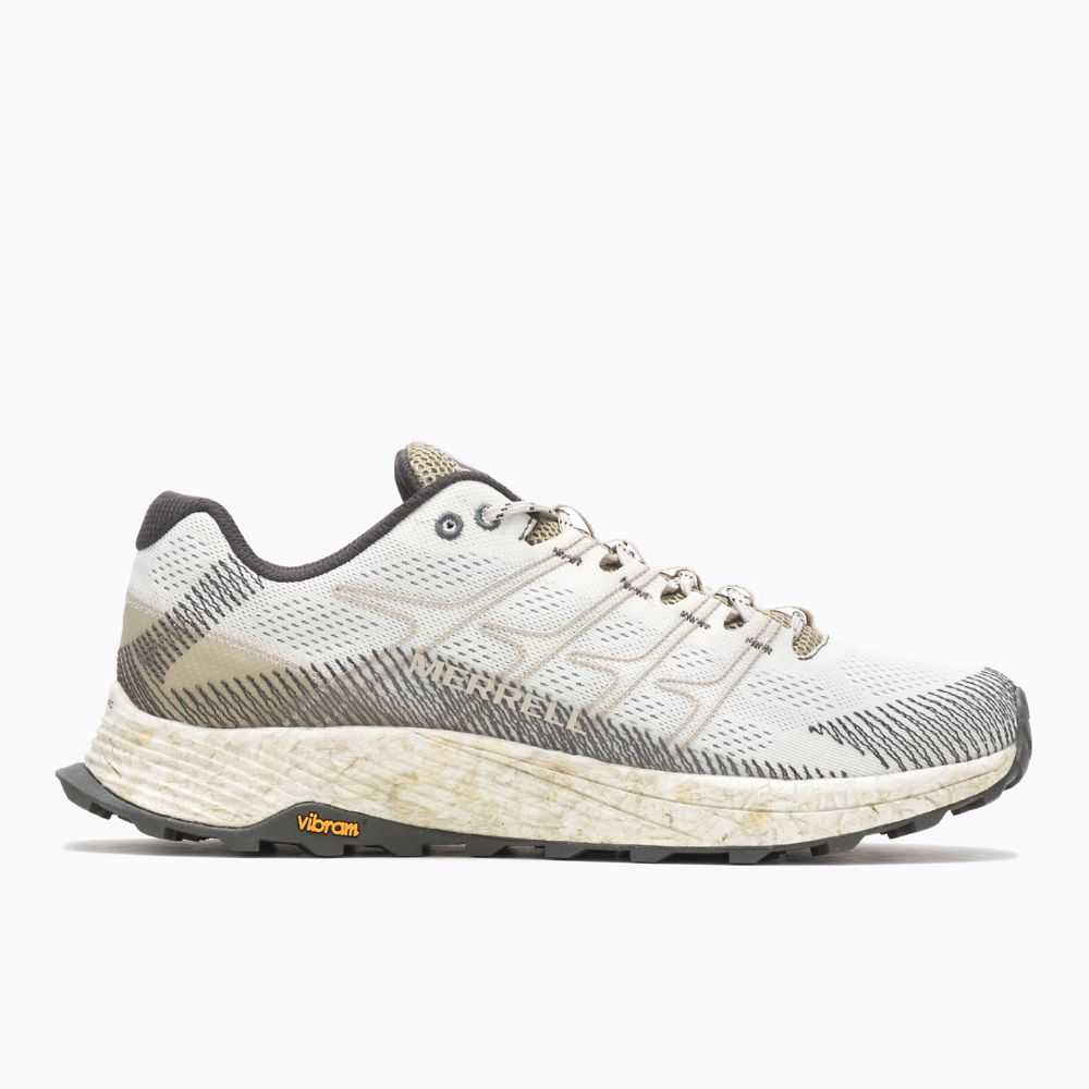 Tenis Trail Running Merrell Moab Flight Hombre Blancos | México-9234686