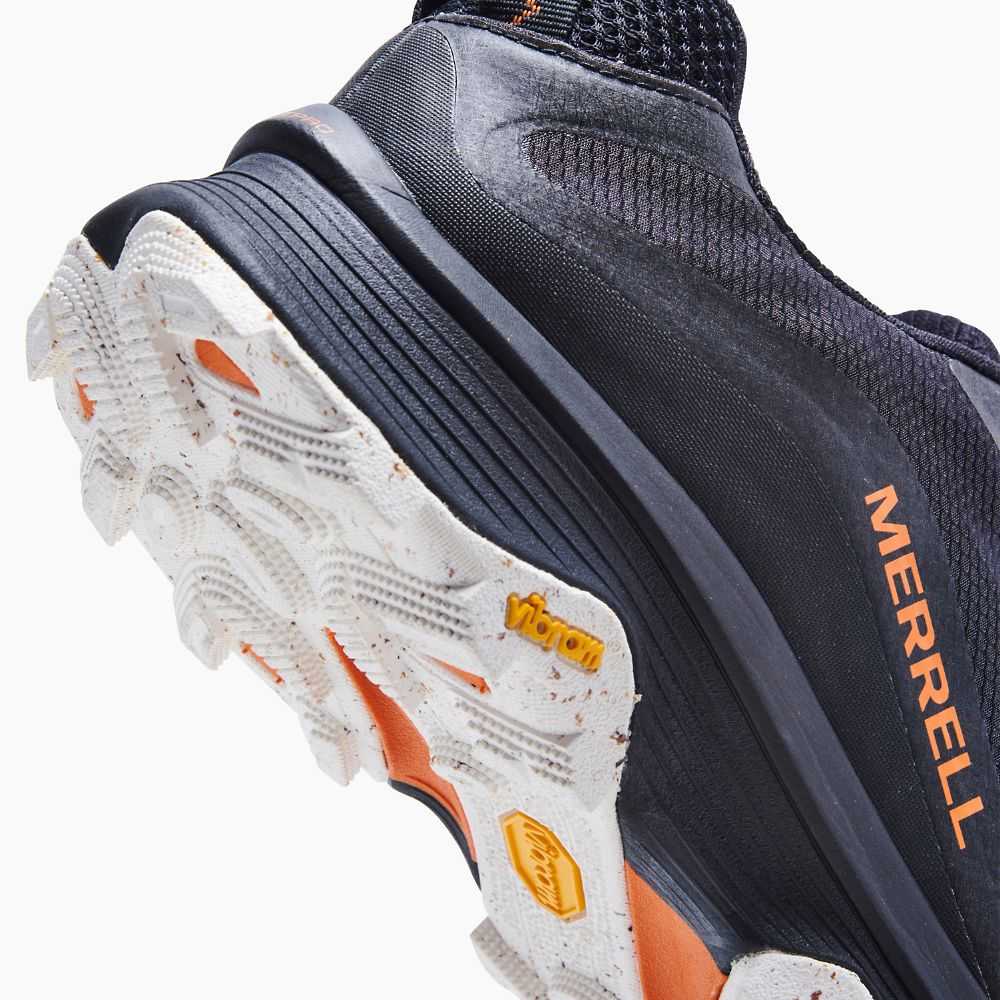 Tenis Trail Running Merrell Moab Speed Hombre Negros | México-6324976