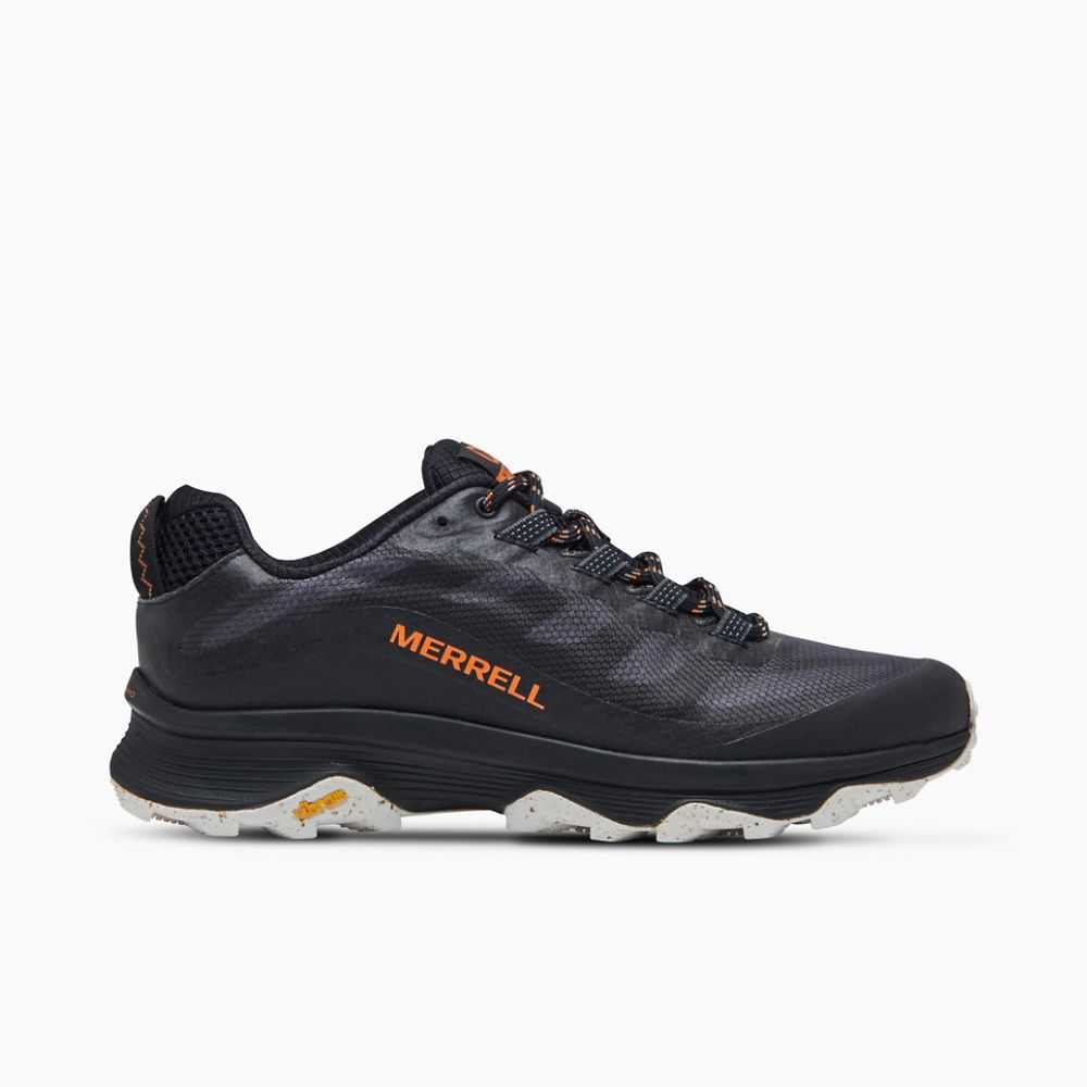 Tenis Trail Running Merrell Moab Speed Hombre Negros | México-6324976