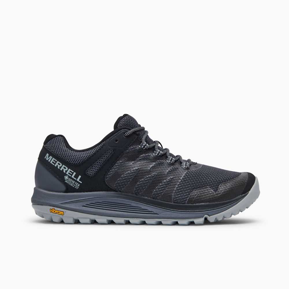 Tenis Trail Running Merrell Nova 2 GORE-TEX® Anchos Hombre Grises | México-0926476