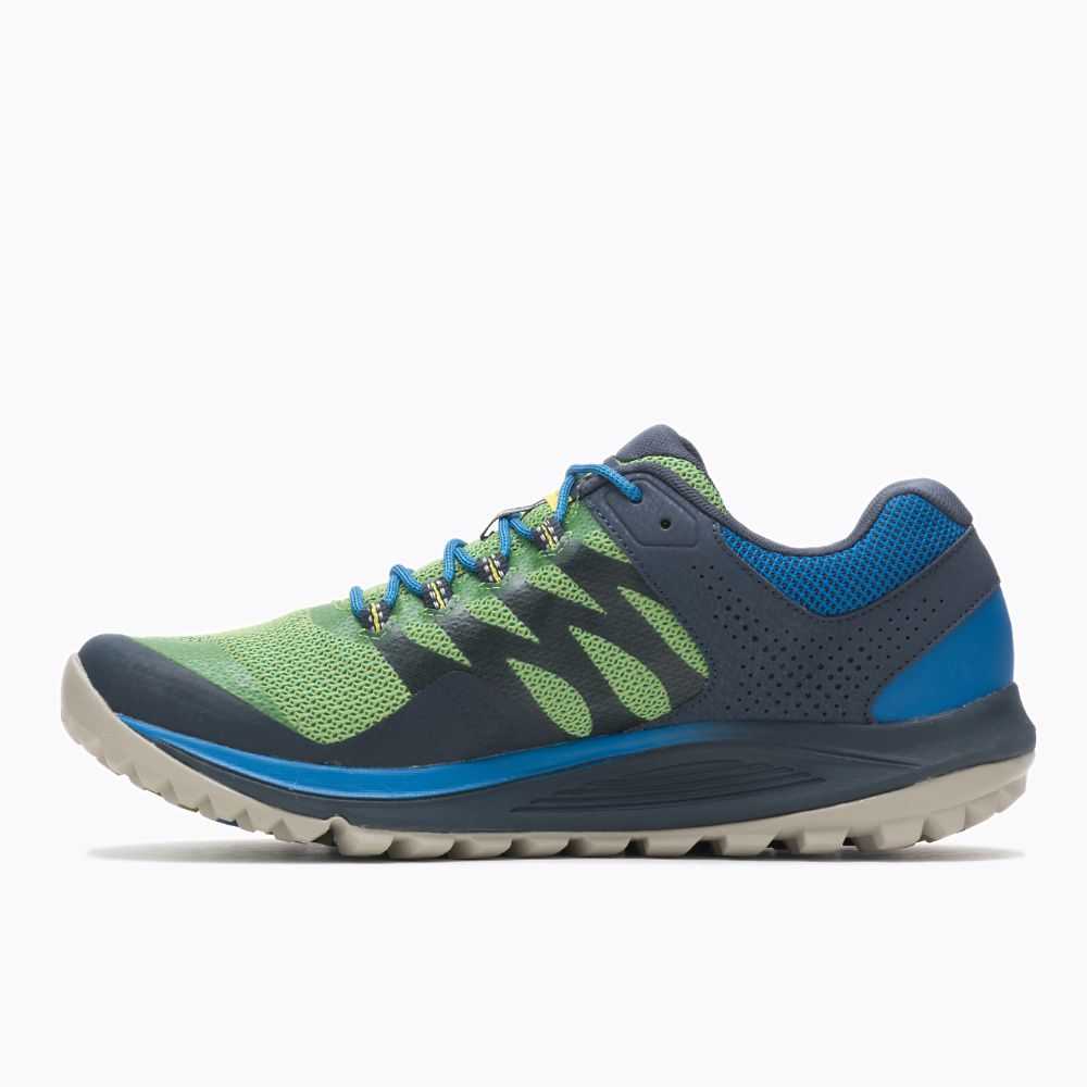 Tenis Trail Running Merrell Nova 2 GORE-TEX® Hombre Verdes | México-0962637