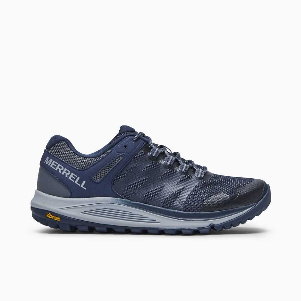 Tenis Trail Running Merrell Nova 2 Hombre Azul Marino | México-7942663