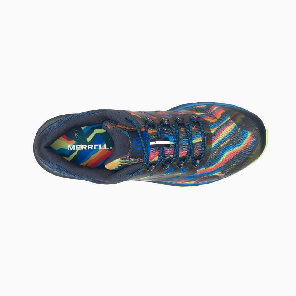 Tenis Trail Running Merrell Nova 2 Rainbow Hombre Multicolor | México-0326294