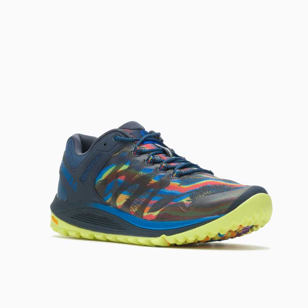 Tenis Trail Running Merrell Nova 2 Rainbow Hombre Multicolor | México-0326294