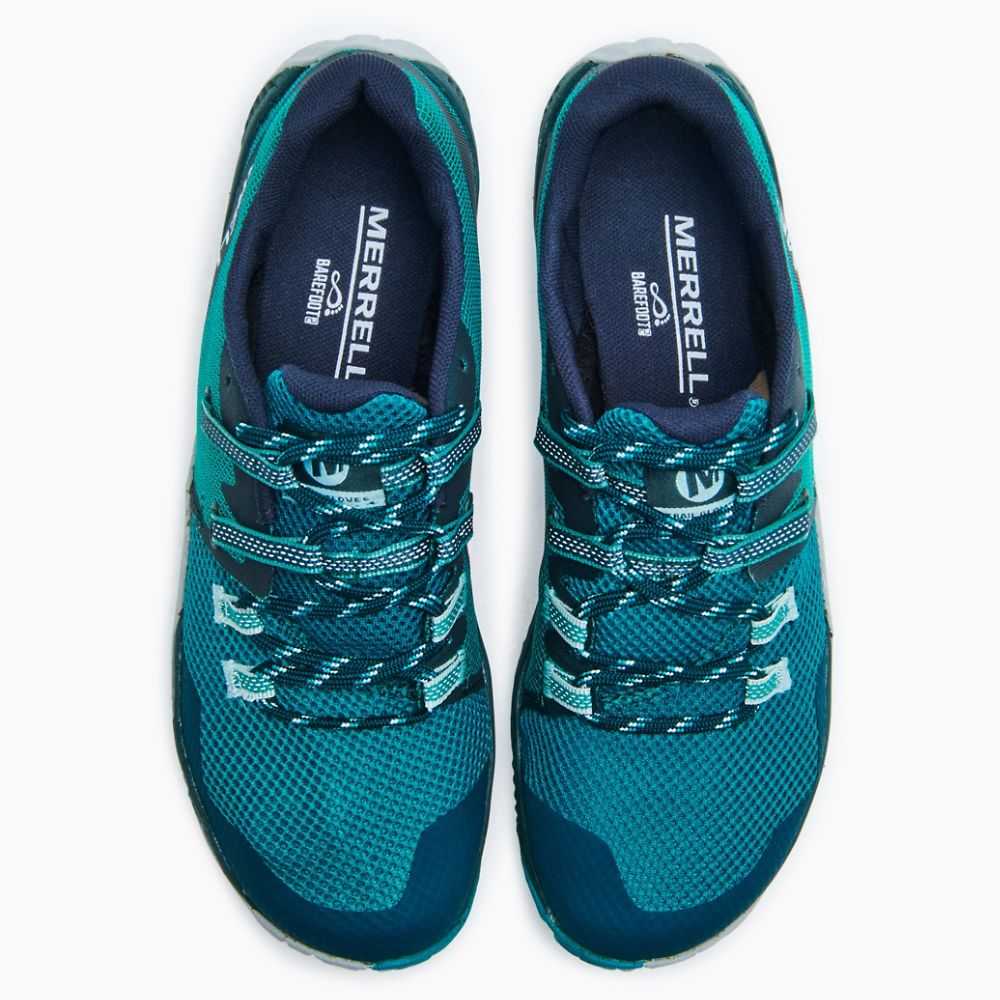 Tenis Trail Running Merrell Trail Glove 6 Eco Mujer Azul Rey | México-8293064