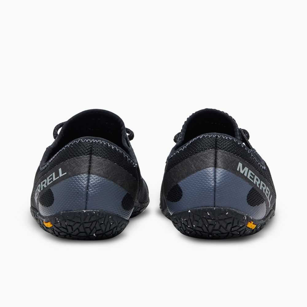 Tenis Trail Running Merrell Vapor Glove 5 Hombre Negros | México-0482237