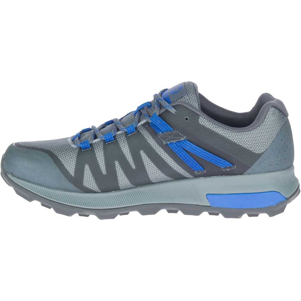 Tenis Trail Running Merrell Zion FST Hombre Grises Oscuro | México-3229746