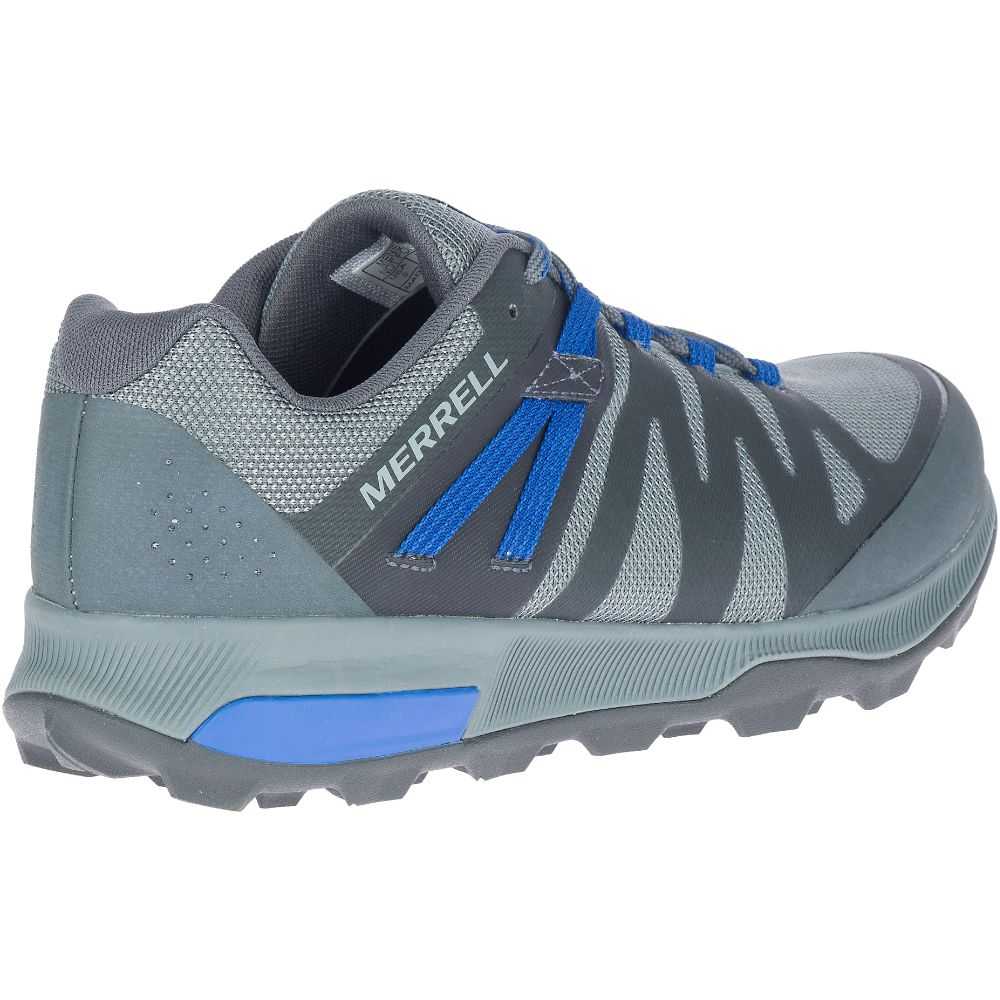 Tenis Trail Running Merrell Zion FST Hombre Grises Oscuro | México-3229746