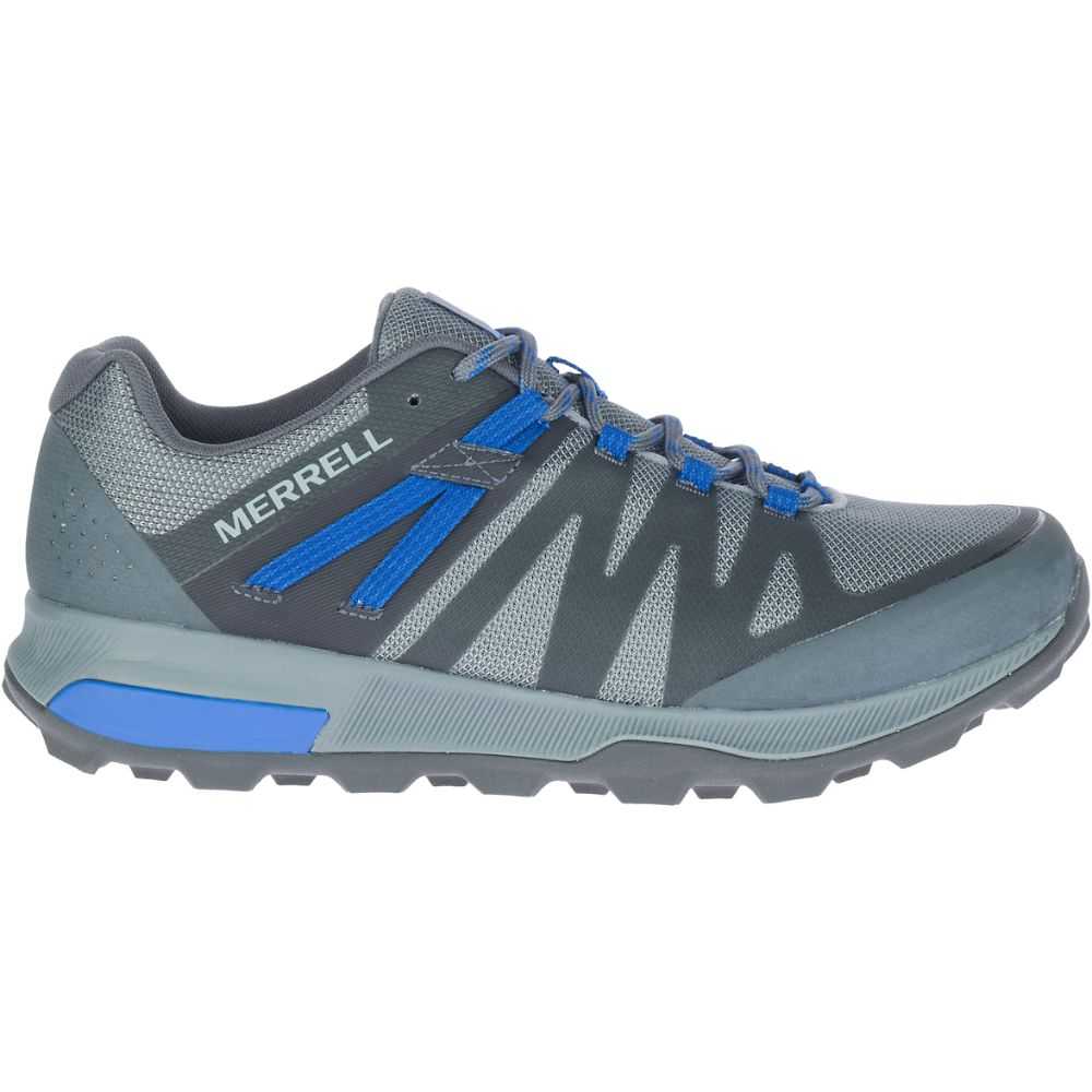 Tenis Trail Running Merrell Zion FST Hombre Grises Oscuro | México-3229746