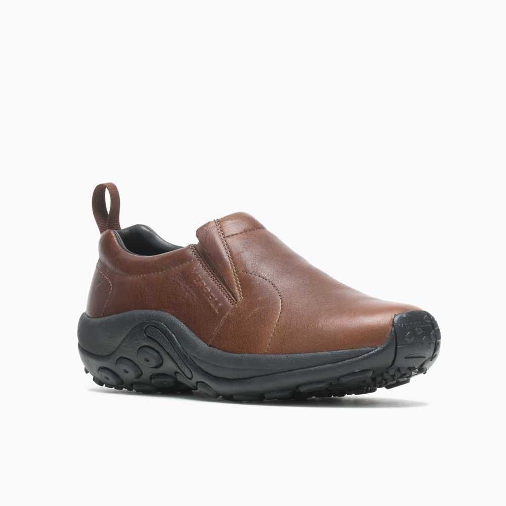 Zapatos Casuales Merrell Jungle Moc Cuero 2 Anchos Hombre Marrom | México-2837466