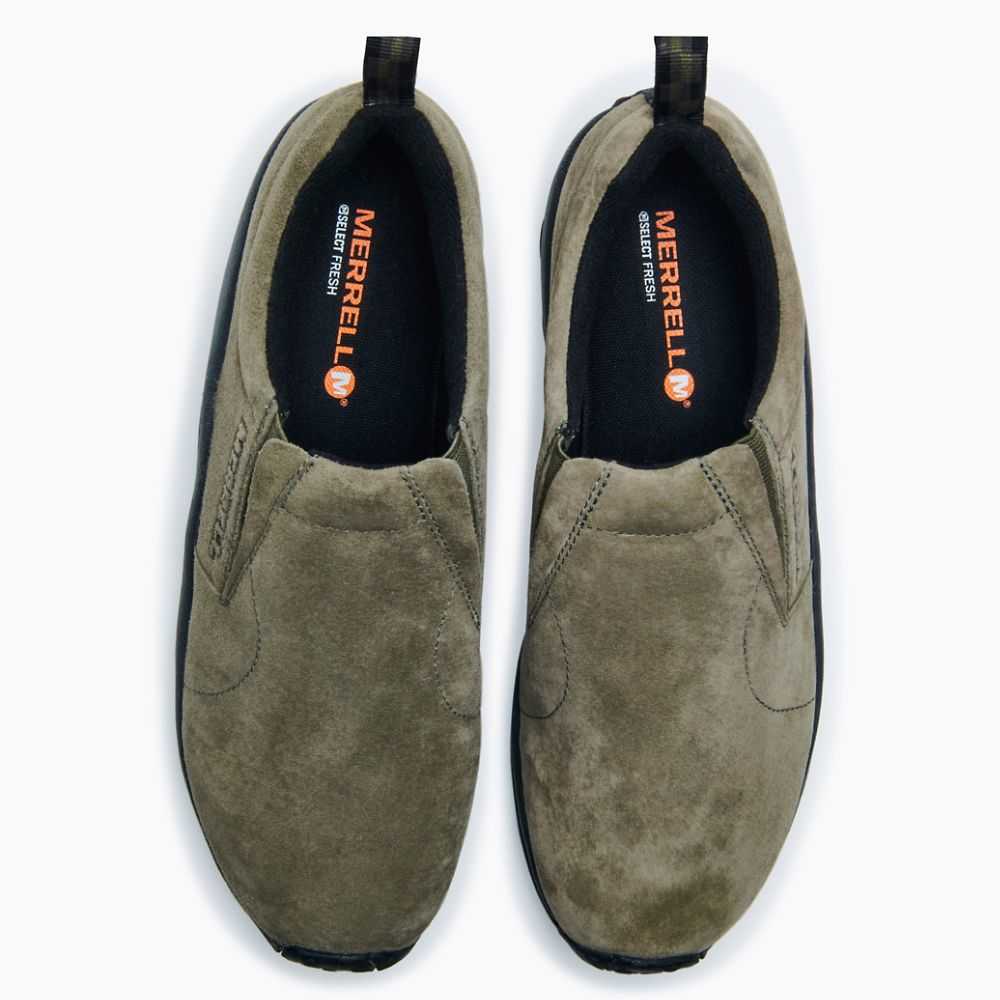 Zapatos Casuales Merrell Jungle Moc Hombre Verde Oliva | México-4827926