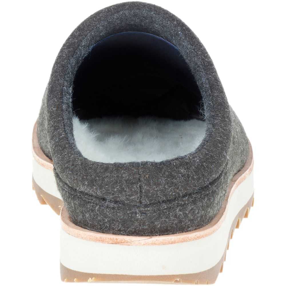 Zapatos Casuales Merrell Juno Clog Wool Hombre Negros | México-0243628