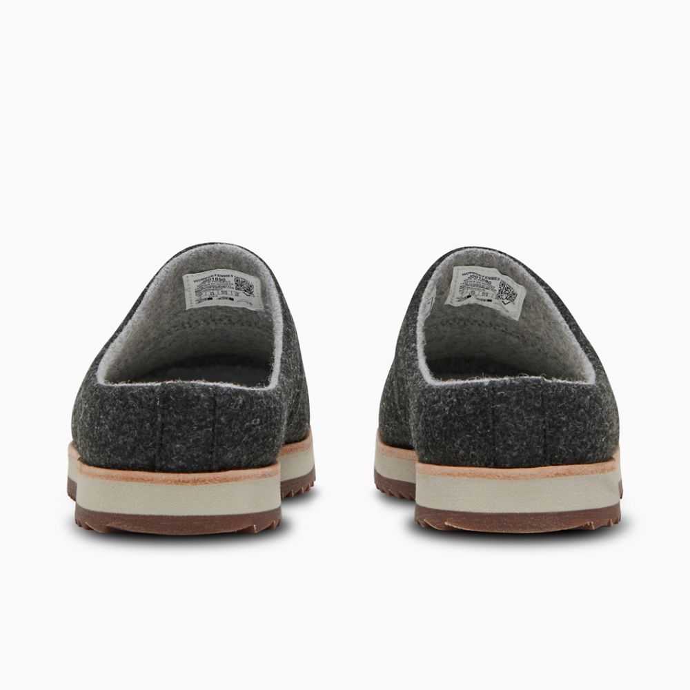 Zapatos Casuales Merrell Juno Clog Wool Mujer Negros | México-8023274