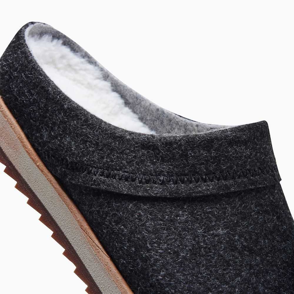 Zapatos Casuales Merrell Juno Clog Wool Mujer Negros | México-8023274