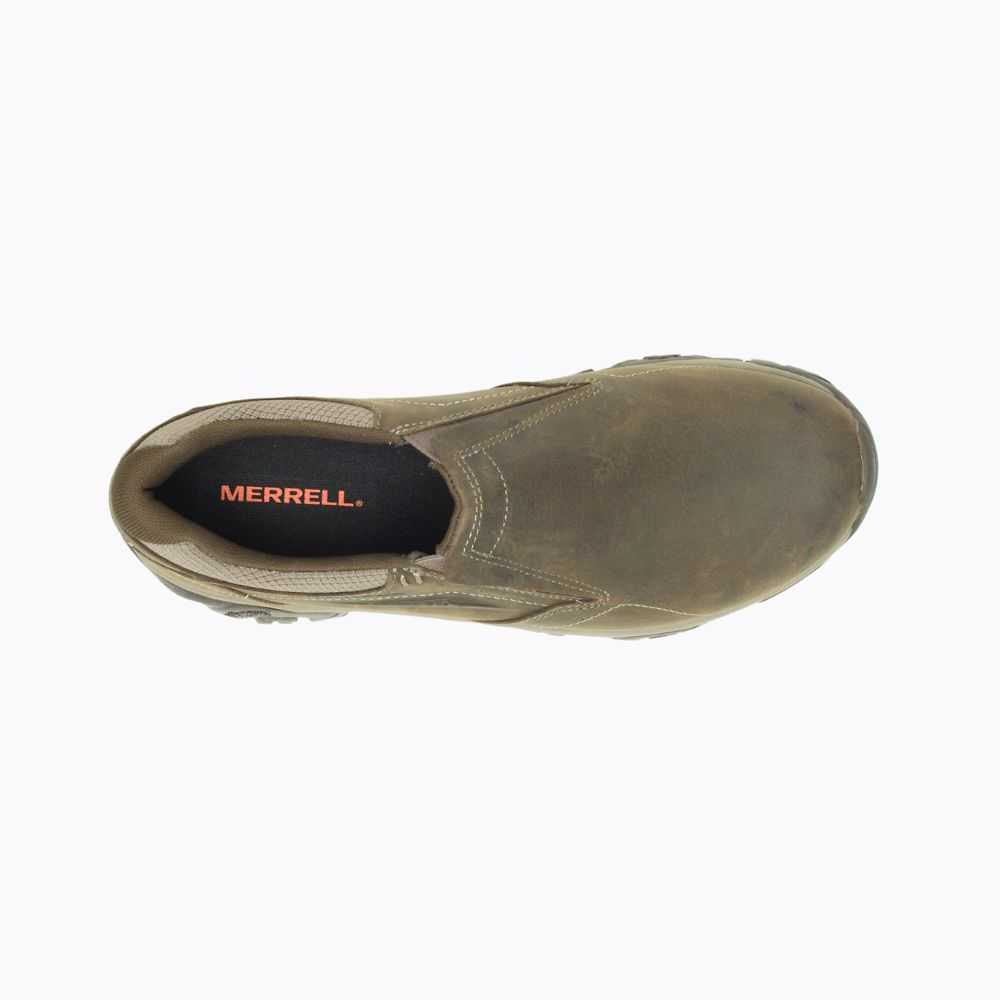 Zapatos Casuales Merrell Moab Adventure Moc Anchos Hombre Marrom | México-0273298