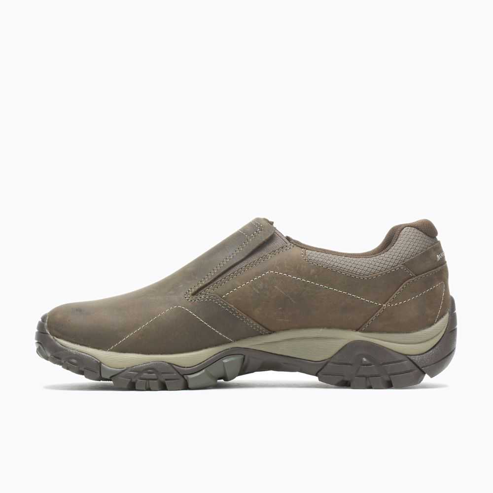 Zapatos Casuales Merrell Moab Adventure Moc Anchos Hombre Marrom | México-0273298