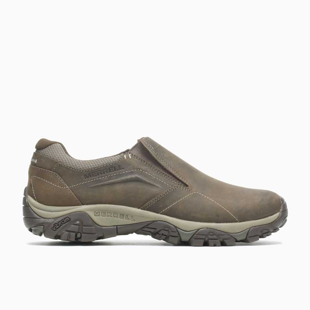 Zapatos Casuales Merrell Moab Adventure Moc Anchos Hombre Marrom | México-4260639