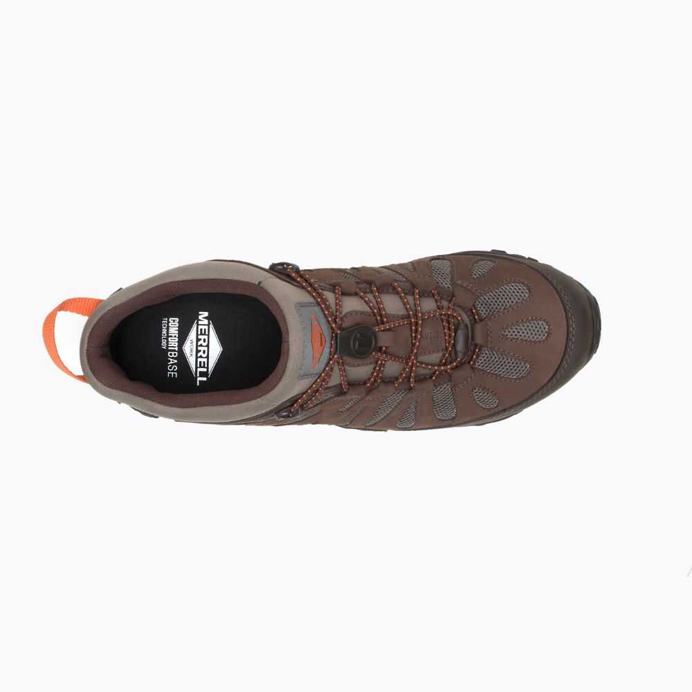 Zapatos De Seguridad Merrell Chameleon Flux Hombre Marrom | México-6639202