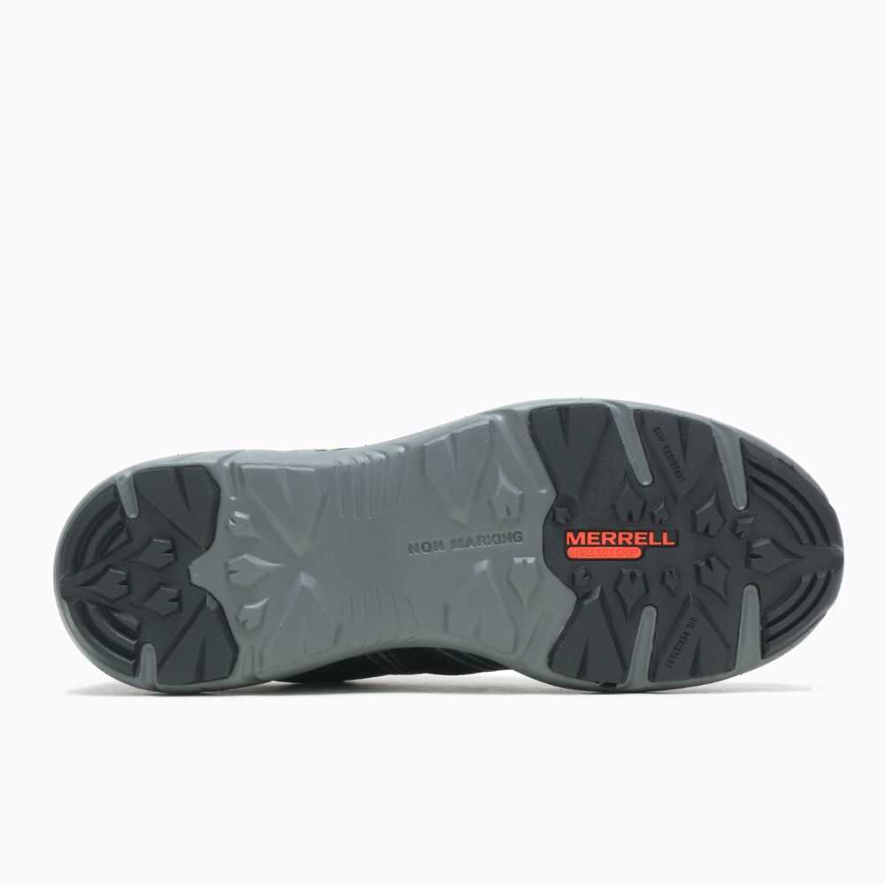 Zapatos De Seguridad Merrell Fullbench Superlite Anchos Hombre Negros | México-3206468