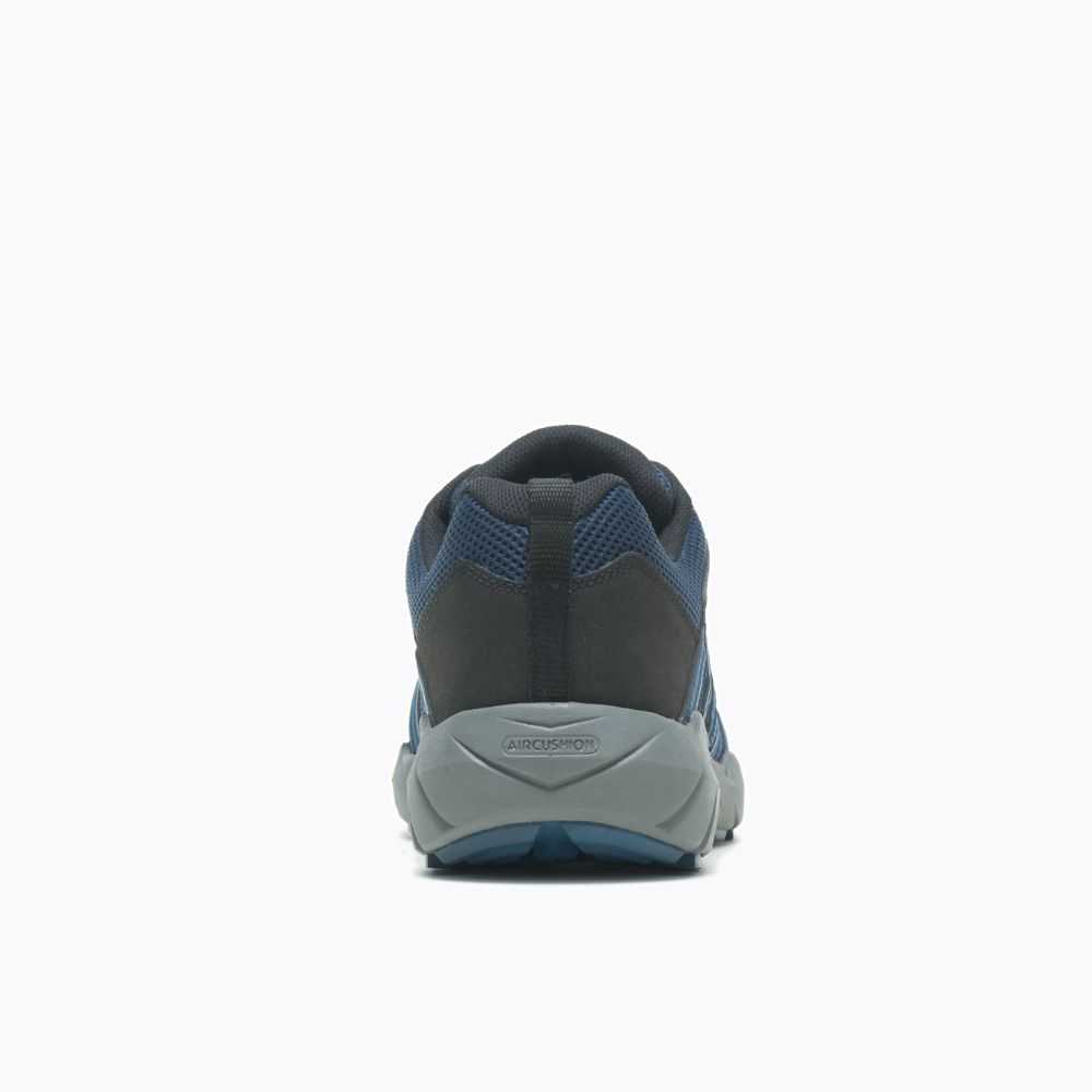 Zapatos De Seguridad Merrell Fullbench Superlite Hombre Azules | México-3279042