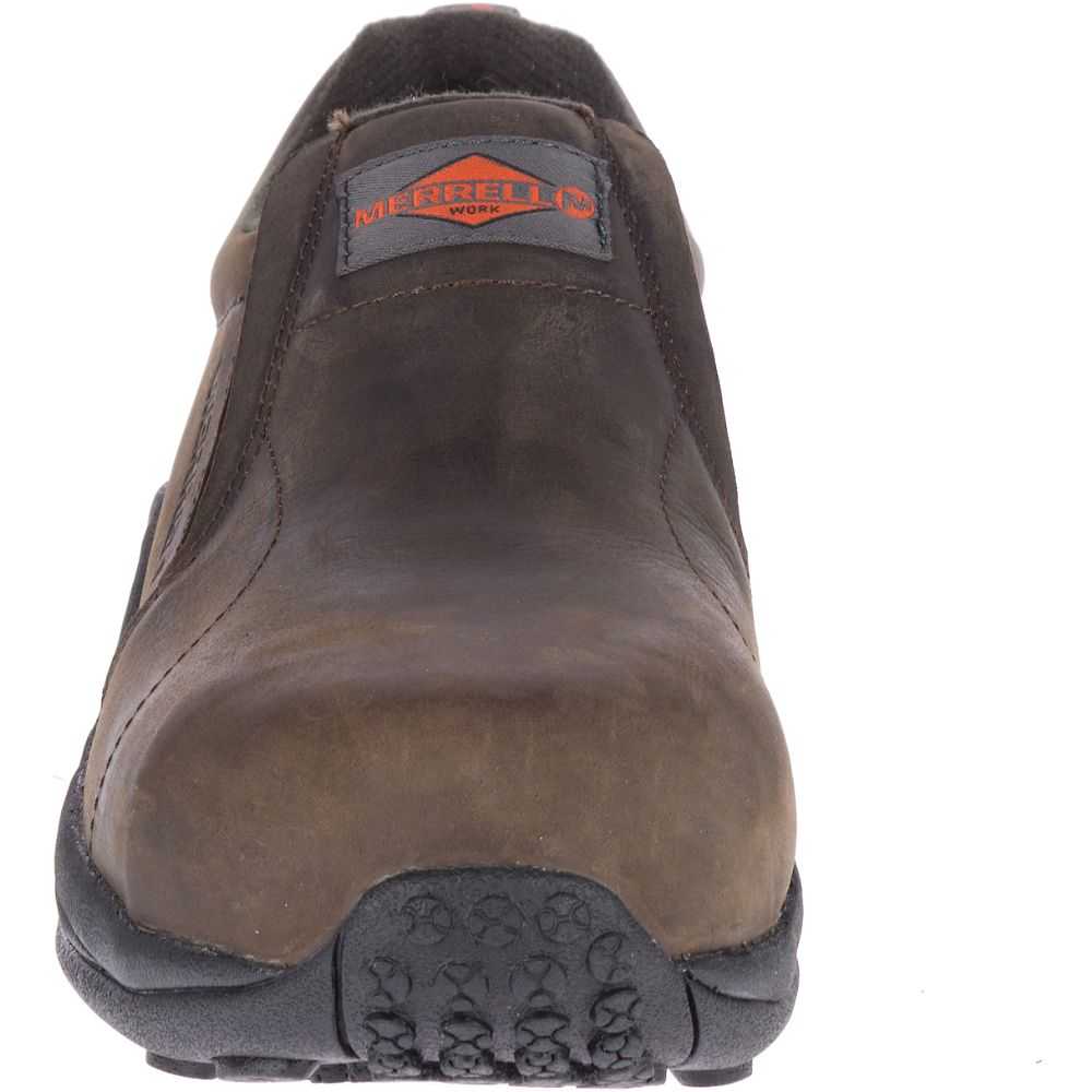 Zapatos De Seguridad Merrell Jungle Moc Hombre Marrom Oscuro | México-3906824