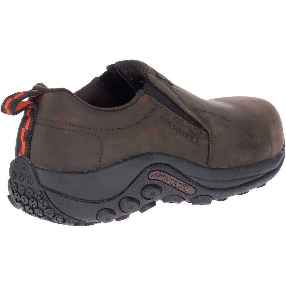 Zapatos De Seguridad Merrell Jungle Moc Hombre Marrom Oscuro | México-3906824